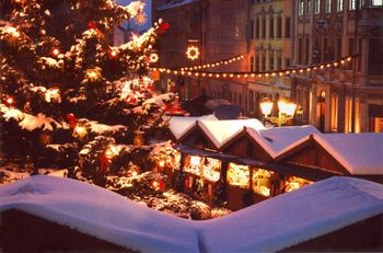 A white Christmas in Bautzen; copyright: Kulturbro der Stadt Bautzen 