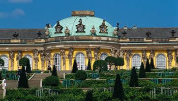 Sanssouci Palace in Potsdam, vine terraces, Copyright Torsten Krger