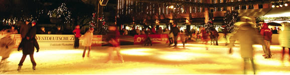 Weihnachtsmarkt Dsseldorf, Vodafone k on ice, www.duesseldorf-tourismus.de  Ulrich Otte, DMT