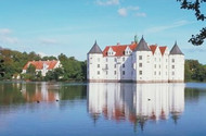 The moated palace in Glcksburg