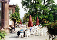 Kassel Caf in Wilhelmshhe park, copyright Kassel Tourist GmbH