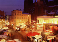 Schwerin Mkelborg Christmas market, copyright R. Balzerek