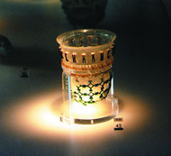 Cologne Ancient glass receptacle at the Romano-Germanic Museum