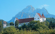 Fssen Hohes Schloss Castle, copyright Fssen Tourismus und Marketing